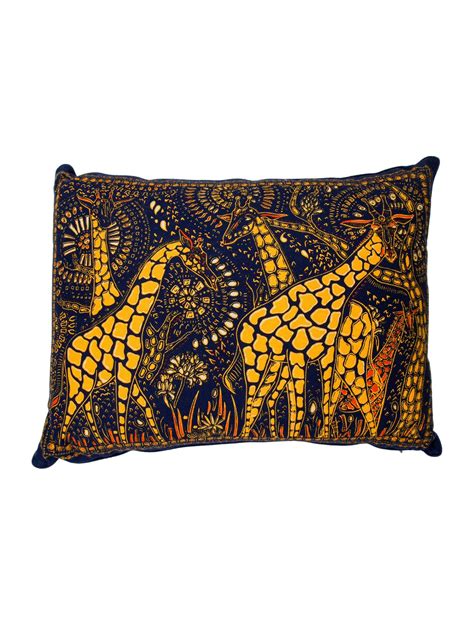 christian dior pillows|christian dior giraffe pillows.